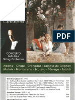 BOOKLET CD Serebrier Conducts Granados. Concerto Málaga. SOMM Recordings