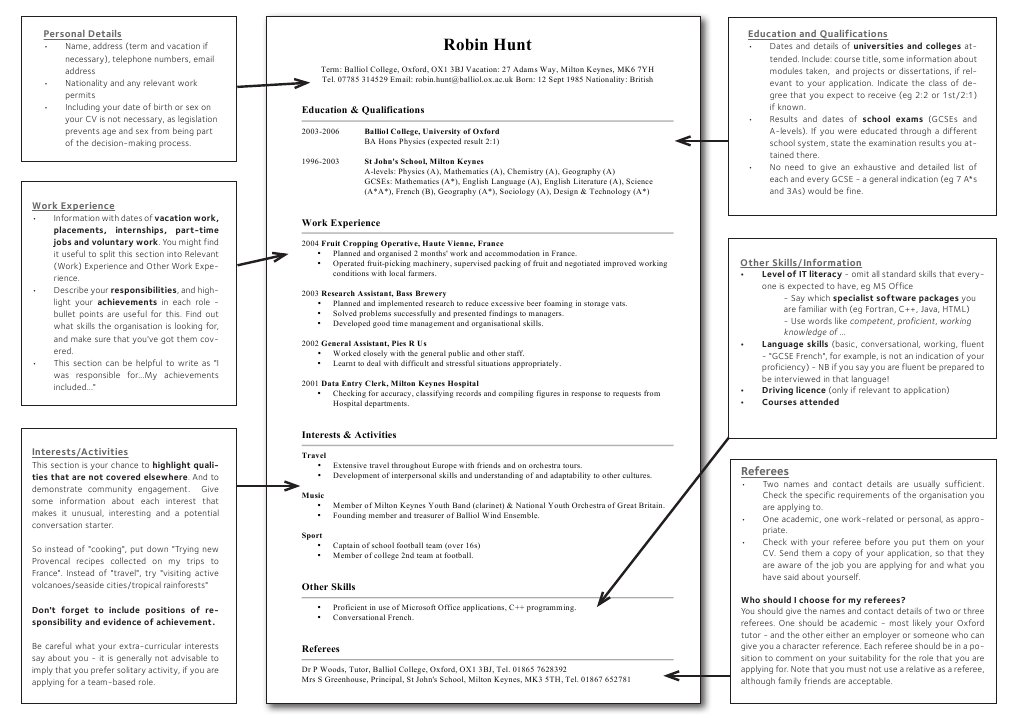 Robin Hunt's CV Overview | PDF