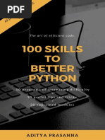 100 Skills To Better Python