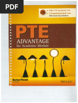 PTE Advantage Academic Module