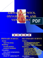Airway Adjuncts, Oxygenation, and Ventilation