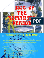 Music of THE Romantic Period