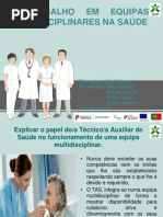  Equipas Multidisciplinares Na Saúde 