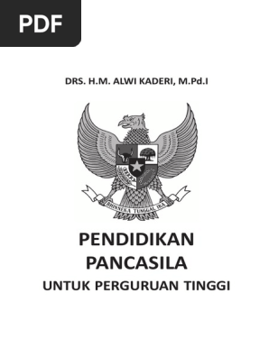 Pendidikan Pancasila Untuk Perguruan Tinggi