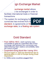 The Foreign Exchange Market