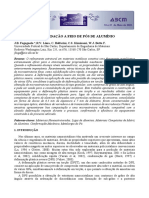 Consolidação a Frio de Pó de Alumínio