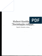 Hubert Knoblauch - Sociologija Religije Skripta