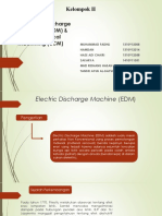 Electrical-Discharge Machining (EDM) & Electrochemical Machining