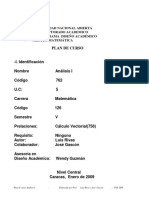 Plan analisis matematico 1 una