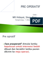 Presentasi Pre Operatif