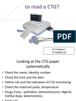 How To Read A CTG Obgyan 2016