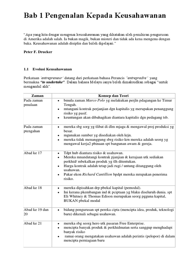 Nota Topik Keusahawan Pdf