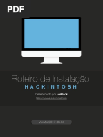 HACKINTOSH - Roteiro de Instalação para macOS, Windows e Ubuntu (uaiHack) v2017.03.04