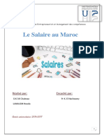 Exposé Le Salaire Au Maroc_DAOUI & LAMALEM _Master SEMC