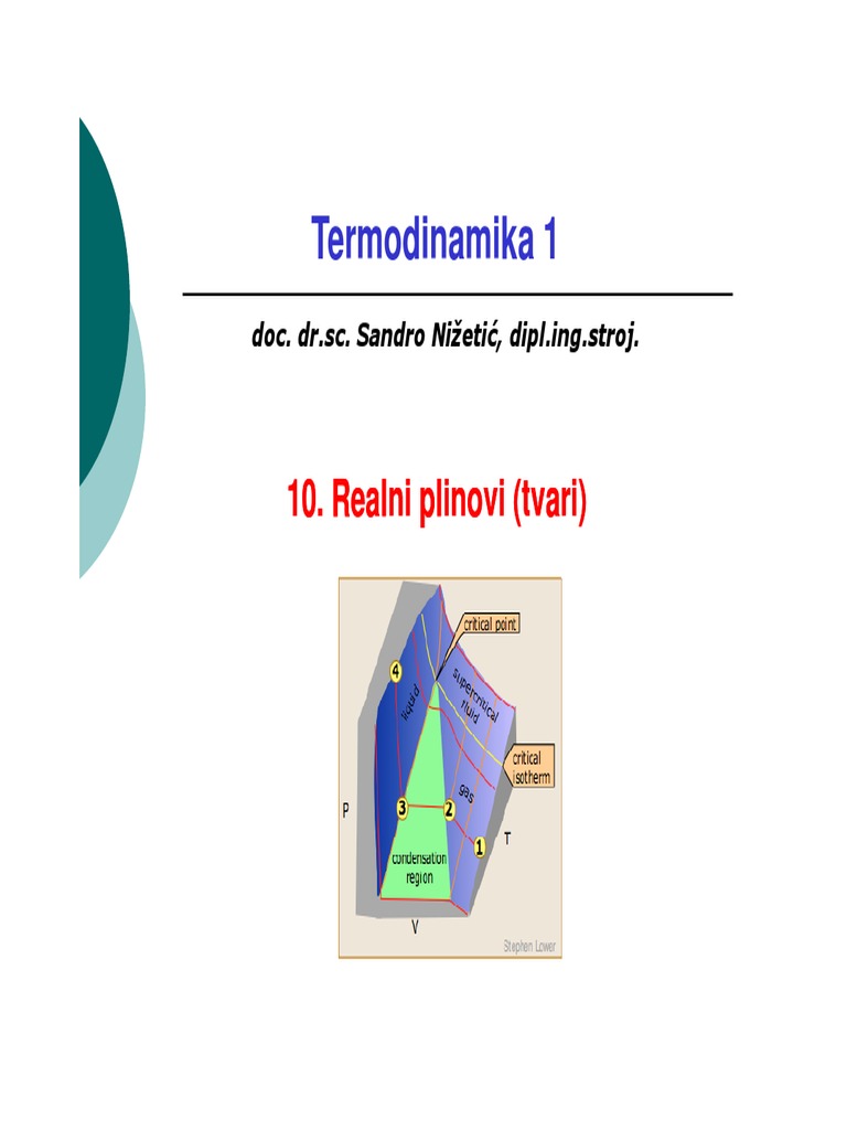 10 Realni Plinovi Tvari PDF | PDF