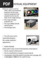 Audiovisual Equipment: The 3-Gun (RGB) Schmidt Optical System