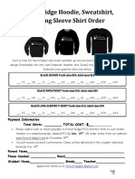 2017 Hoodie, Long Sleeve & Sweatshirt Order Form