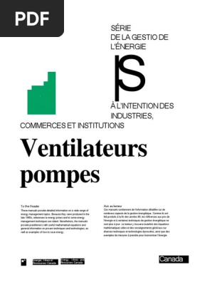 Sge 13 Ventilateurs Et Pompes Pompe Puissance Physique