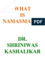 What Is Namasmaran Dr. Shriniwas Kashalikar