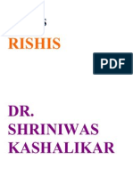 Stress and Rishis Dr. Shriniwas Kashalikar