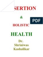 Assertion For Holistic Health DR Shriniwas Kashalikar