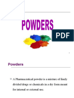 Powder Pharmaceutics