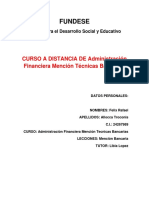 Respuesta Mención Bancaria