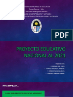 Proyecto Educativo Nacional