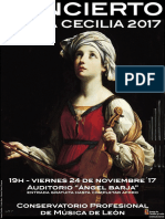 Concierto de Santa Cecilia 2017 - Conservatorio de León