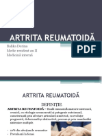 Artrita Reumatoidă