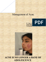 Management of Acne: Dr. (Sqn. LDR.) V. K. Upadhyaya Head Dept. of Dermatology Pushpanjali Crosslay Hospital