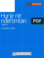 Hyrje Ne Ndertimtari Ligjerata DR Hajdar Sadiku FNA PDF