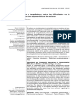 Abordajes Educativos y Terapeuticos Sobre Las Dificultades en La Comunicacion de Niños Con Signos Clinicos de Autismo