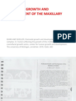 Bjork Ans Skiller Postnatal Growth and Development of The Maxillary Complex PDF