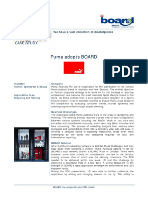 puma case study pdf