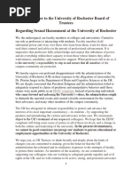 Download Open Letter to the University of Rochester Board of Trustees by Seth Palmer SN364988102 doc pdf