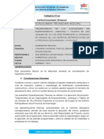 Especificaciones Tecnicas PDF