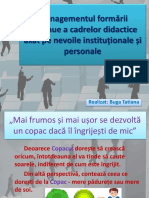 MG Formării Continue A Cadrelor Didactice