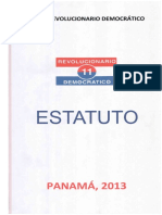 Estatutos Partido PRD PANAMÁ 2013.pdf