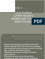 Wawasan Nusantara Sebagai Wawasan Pertahanan Dan Keamanan Negara