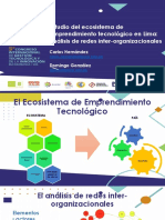 Estudio Del Ecosistema de Emprendimiento Tecnológico en Lima - Análisis de Redes Inter-Organizacionales
