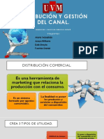 Distribución y Gestión Del Canal