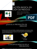 Capacitación Básica en Prevención de Riesgos