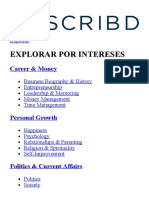 Explorar Por Intereses: Career & Money