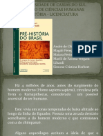  Pré-História Do Brasil.