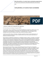 Servindi - Servicios de Comunicacion Intercultural - La Amenaza Mundial Del Petroleo y El Camino Hacia Sociedades Pospetroleras