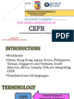 In House Training Cefr 2017