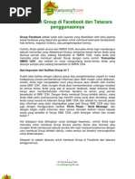 Download Membuat Group Di Facebook Dan Tatacara Penggunaannya by KampoengTIcom SN36501320 doc pdf