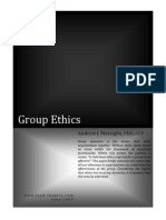 Group Ethics: Andrew J. Marsiglia, PHD, CCP