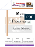 Manual de Procedimientos Archivo 2017-2021 Definitivo